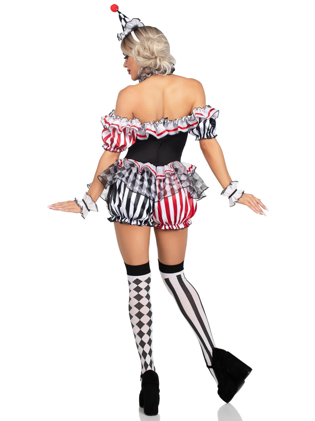 Darling Harlequin Clown Costume