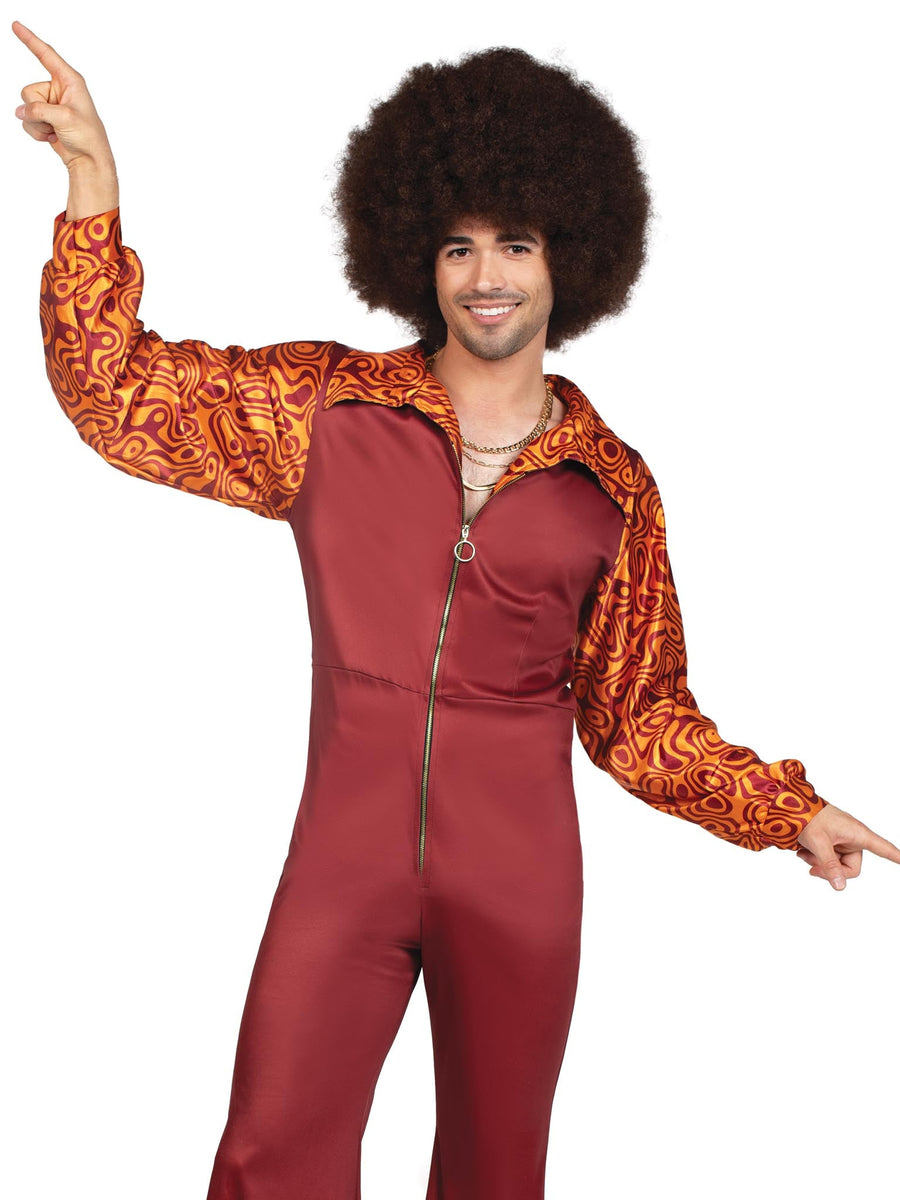 Leg Avenue Men's Leisure Suit Disco Costume