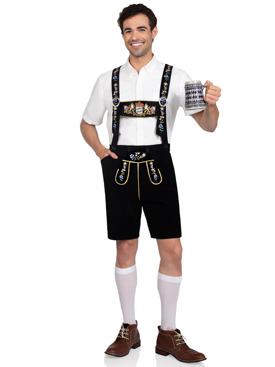 Bavarian Lederhosen Men's Costume