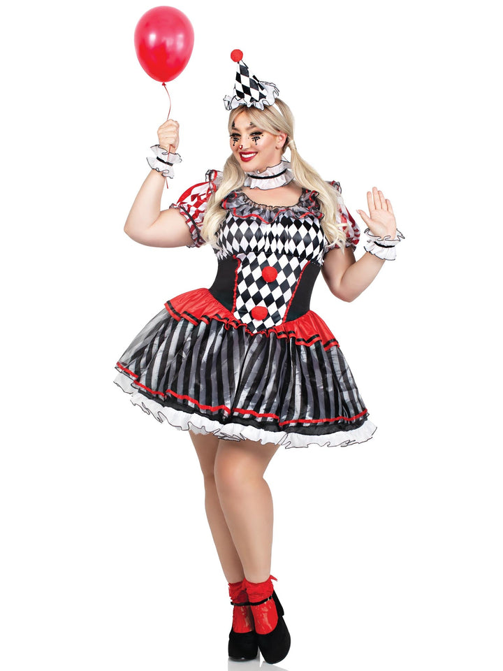 Plus Darling Harlequin Costume