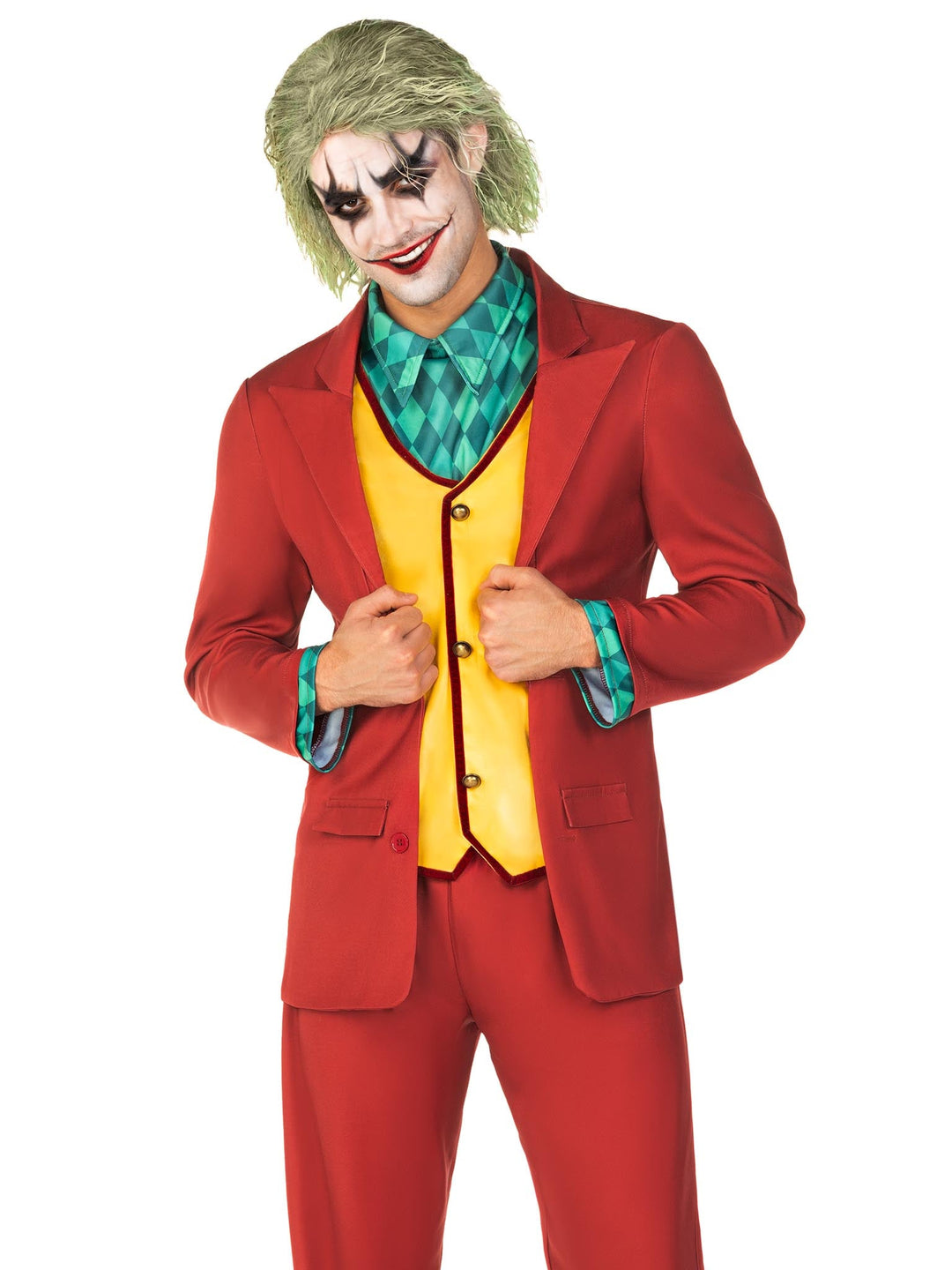 Deviant Clown Men's Costume