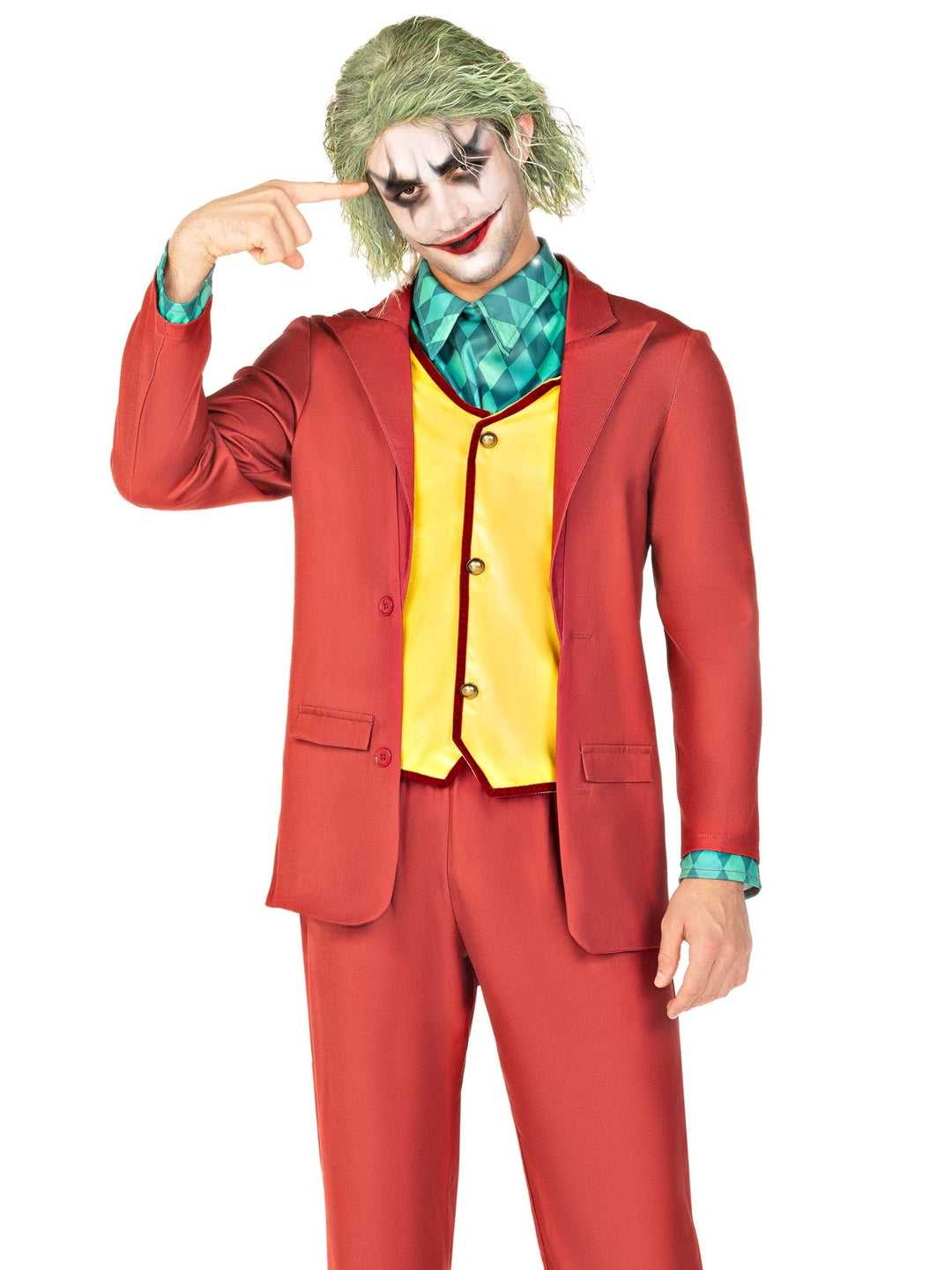 Deviant Clown Men's Costume