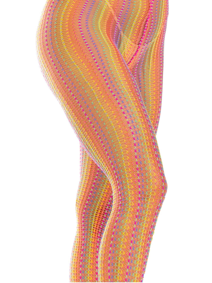 Acadia Rainbow Net Tights