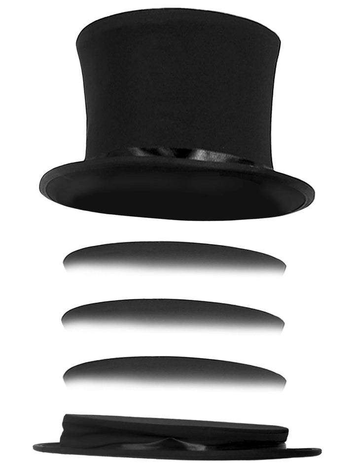 Deluxe Foldable Top Hat