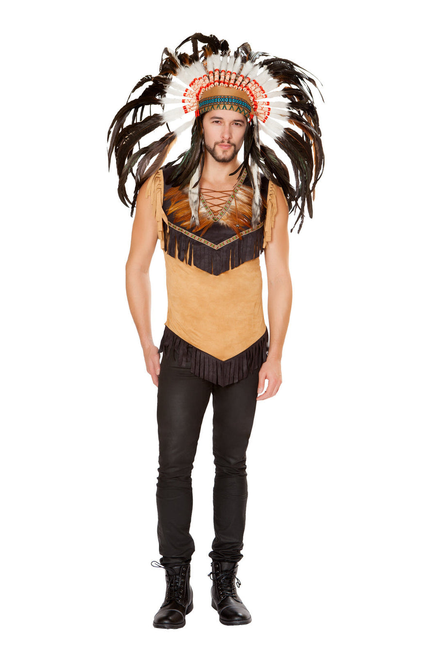 4797 - Roma Costume 1pc Men's Native Indian