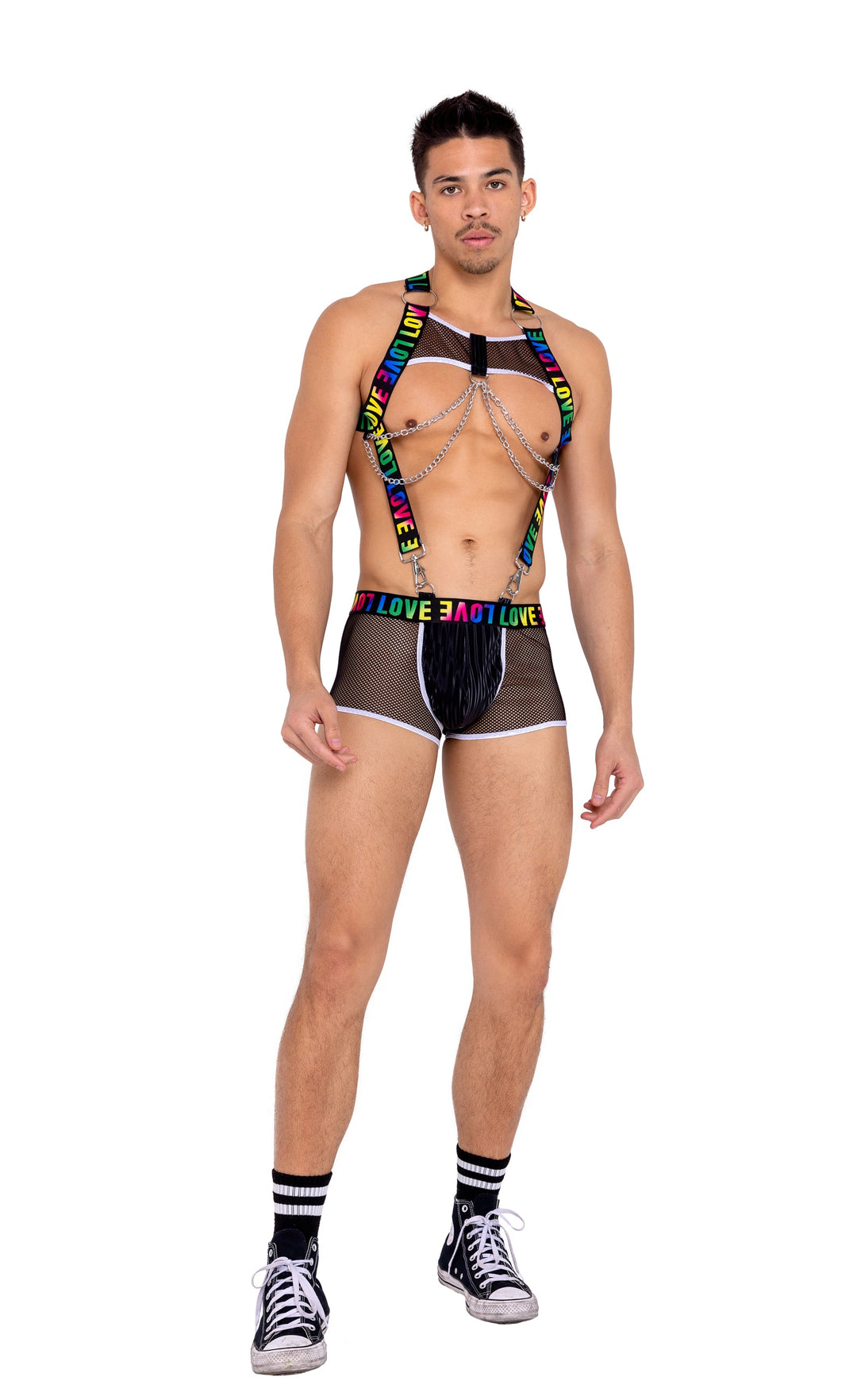 Pride Harness with Suspenders Men's Costume