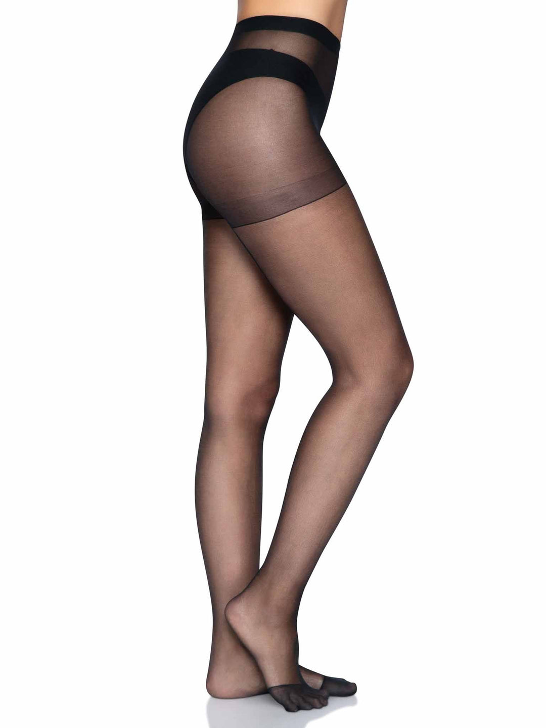 Sheer Pantyhose with Backseam