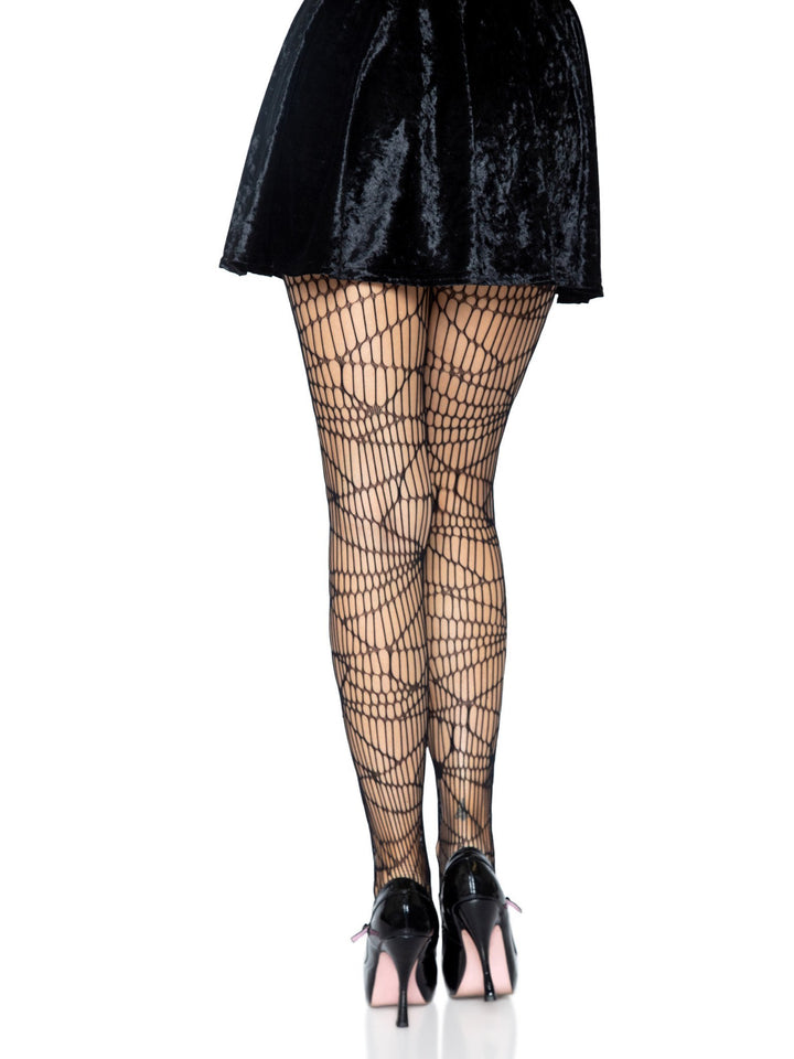 Distressed Fishnet Pantyhose