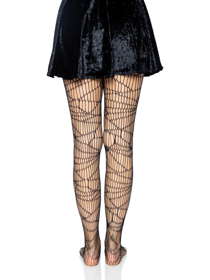 Distressed Fishnet Pantyhose