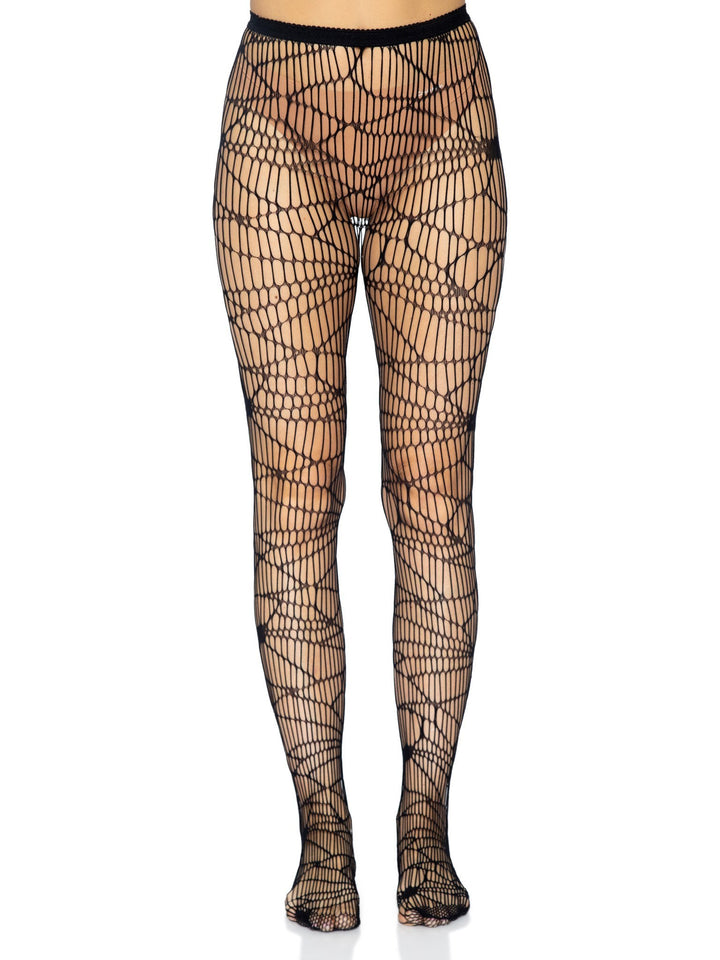 Distressed Fishnet Pantyhose