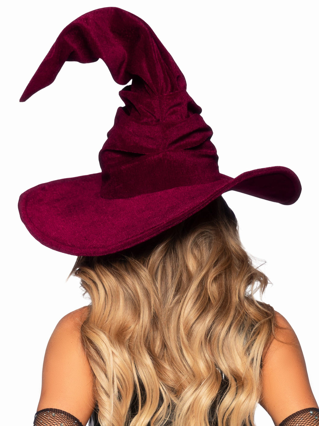 a2903-velvet-ruched-witch-hat, 