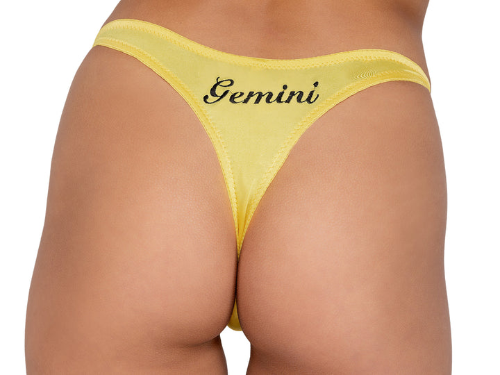 Gemini Zodiac Thong