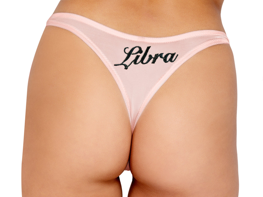 Libra Zodiac Thong