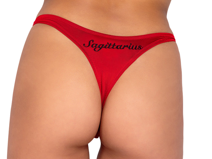 Sagittarius Zodiac Thong