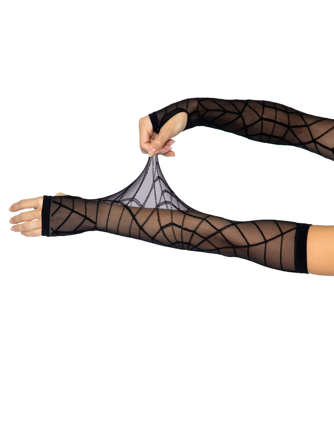 Sheer Spiderweb Arm Sleeve