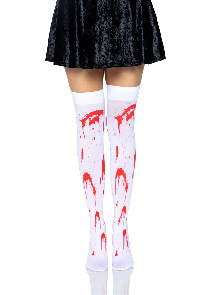 Bloody Zombie Thigh Highs