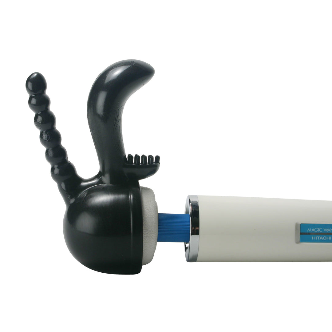 Wand Essentials 3Teez Wand Attachment- Black - AA840-Black - UPC-811847011452