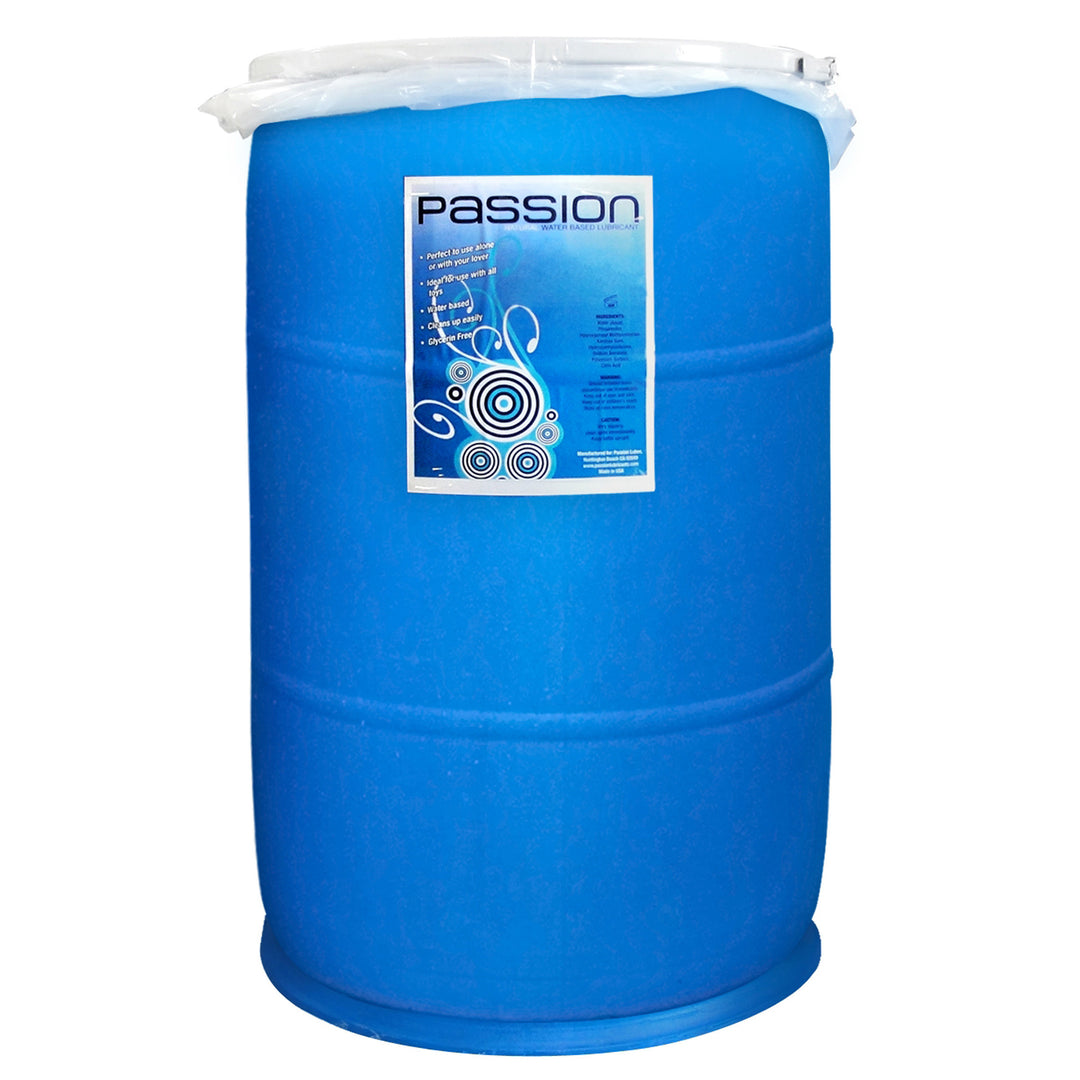 Passion Natural Water-Based Lubricant- 55 Gallon Drum - AC330 - UPC-811847017614