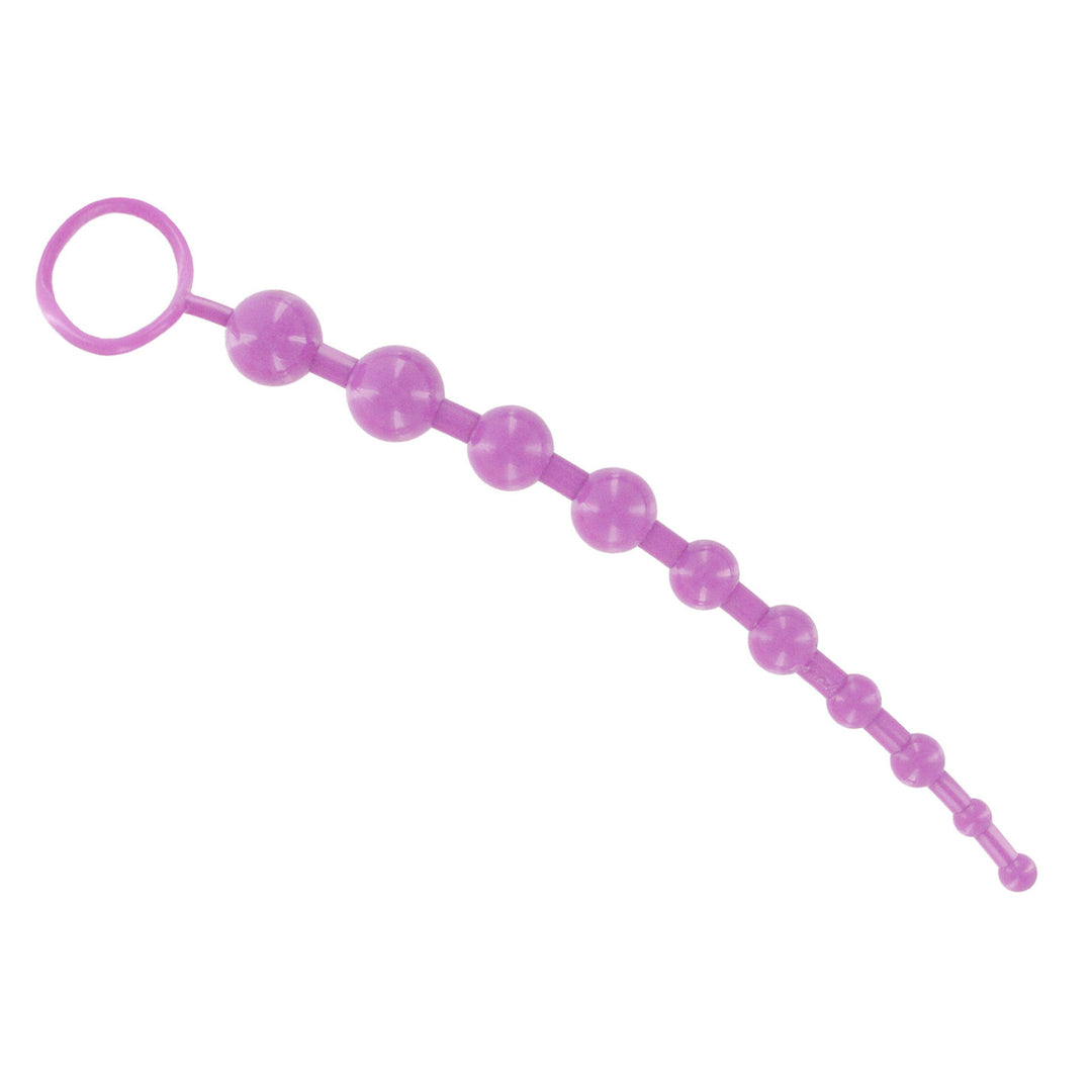 Long Anal Beads - Purple - AC353-Purple - UPC-811847016853
