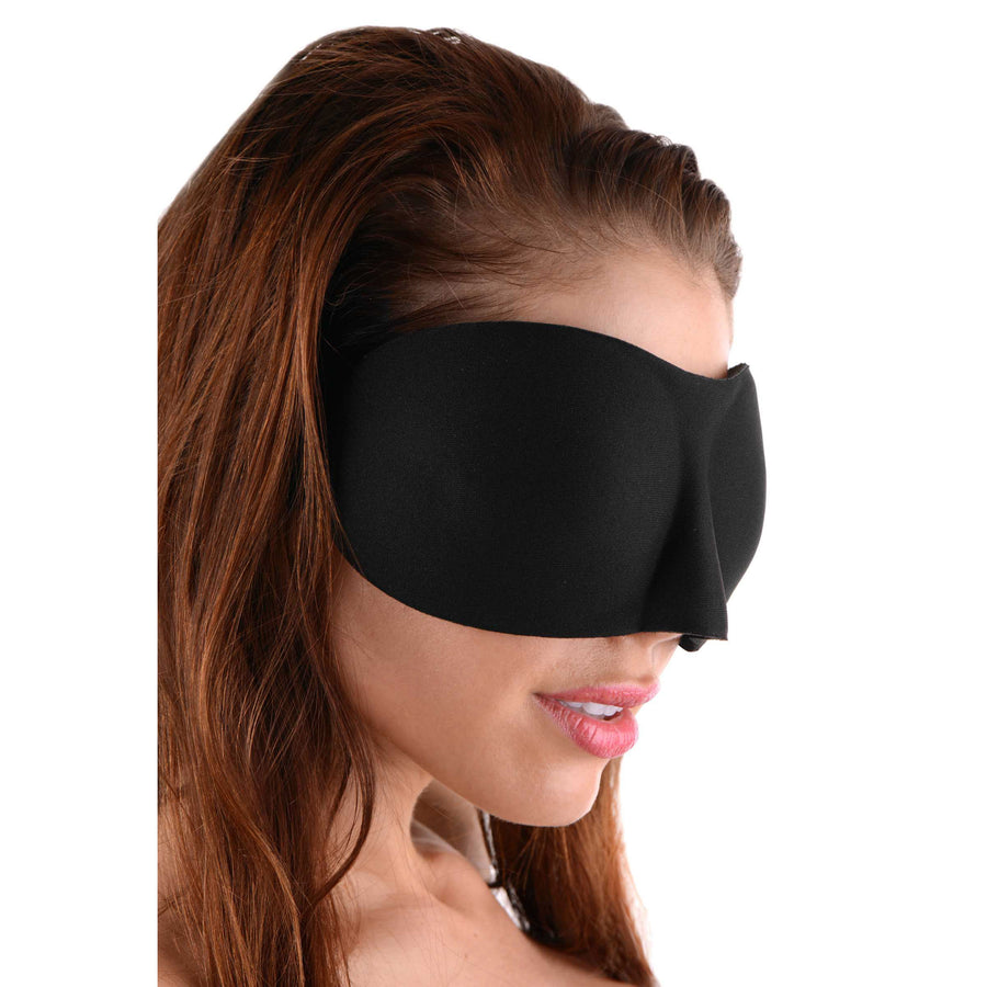 Frisky Deluxe Black Out Blindfold - AD310 - UPC-848518007483