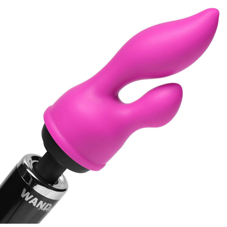 Euphoria G-Spot and Clit Stimulating Silicone Wand Massager Attachment - AD444 - UPC-848518009593