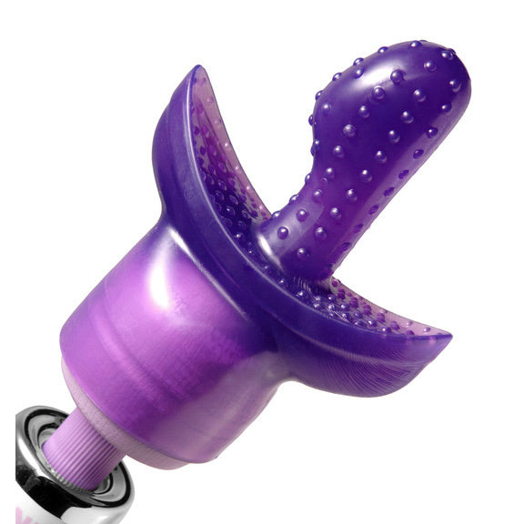 G Tip Wand Massager Attachment- Purple - AD808-Purple - UPC-848518013798