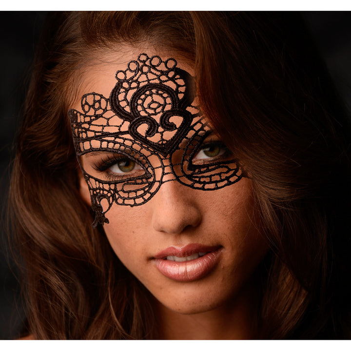 The Enchanted Black Lace Mask - AD891 - UPC-848518014856