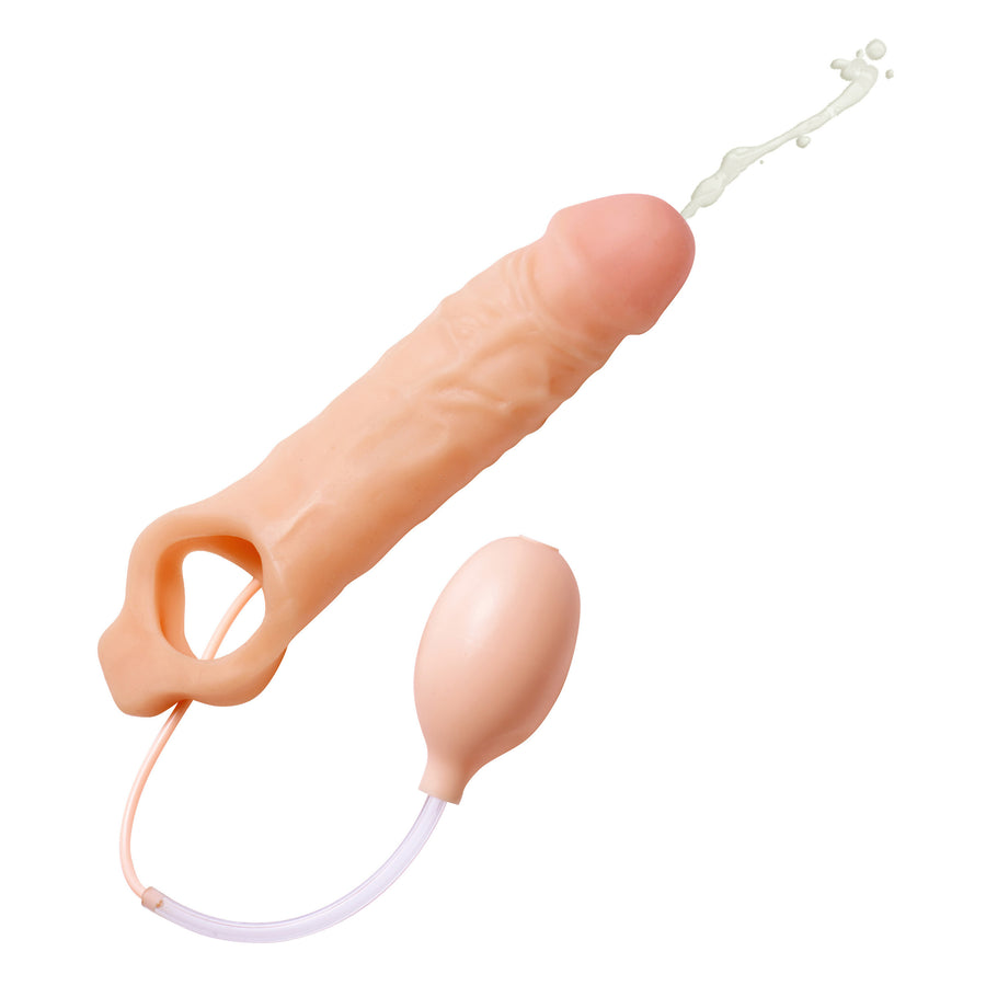 Realistic Ejaculating Cock Sheath - AD927 - UPC-848518015488