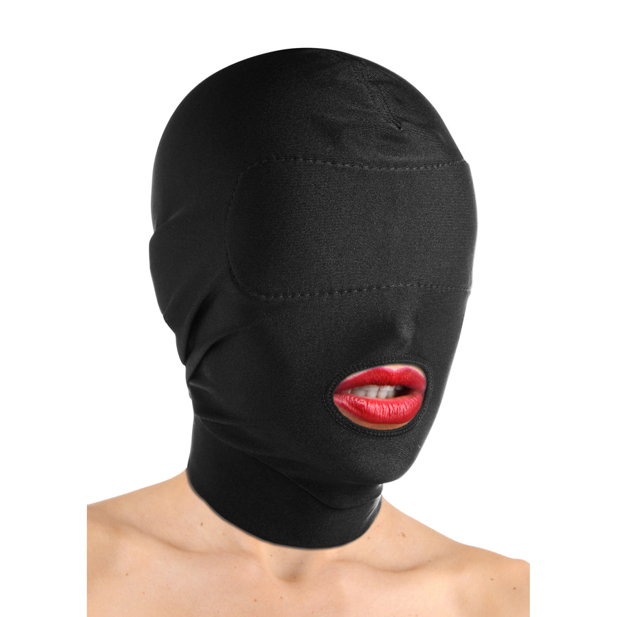 Disguise Open Mouth Hood with Padded Blindfold - AE167 - UPC-848518016768