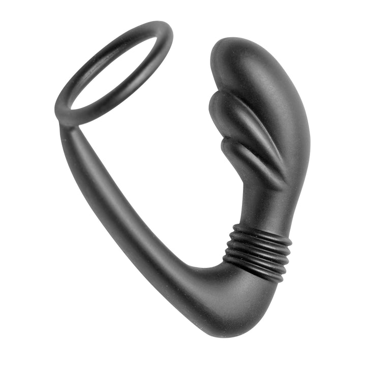 Cobra Silicone P-Spot Massager and Cock Ring - AE348 - UPC-848518018588