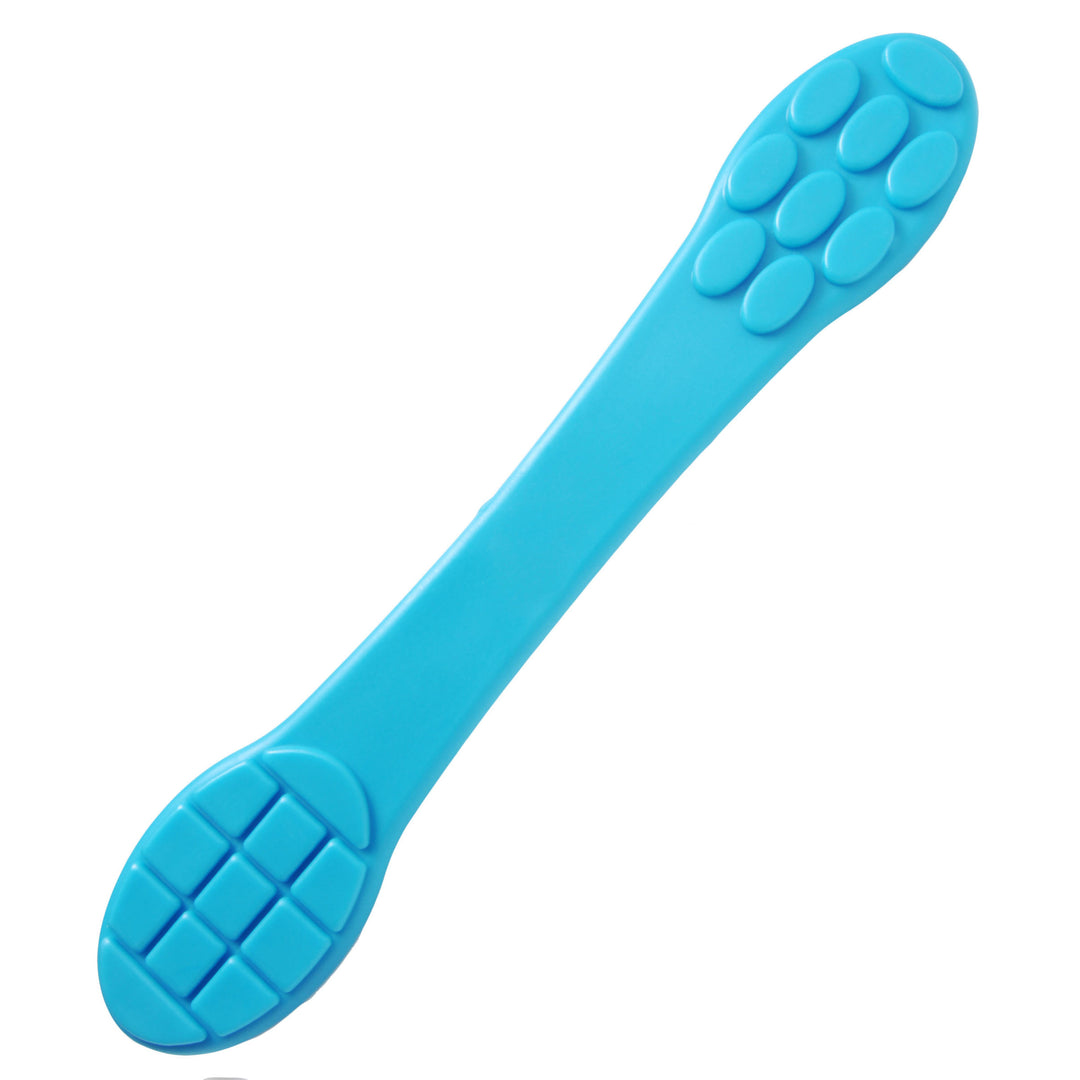 Textured Blue Silicone CBT Ball Slapper - AE524 - UPC-848518020093