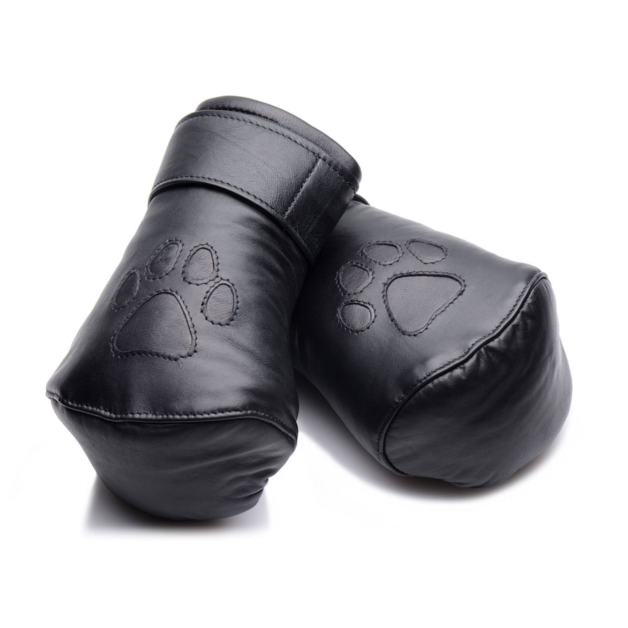 Strict Leather Padded Puppy Mitts - AF183 - UPC-848518025852