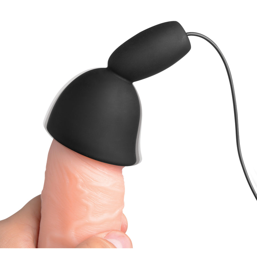 Deluxe 10 Mode Silicone Penis Head Teaser - AF237 - UPC-848518026514