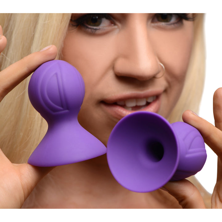 Violets Silicone Nipple Suckers - AF311 - UPC-848518026873