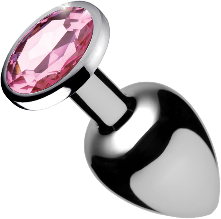 Pink Gem Anal Plug- Small - AF631-Small - UPC-848518029850