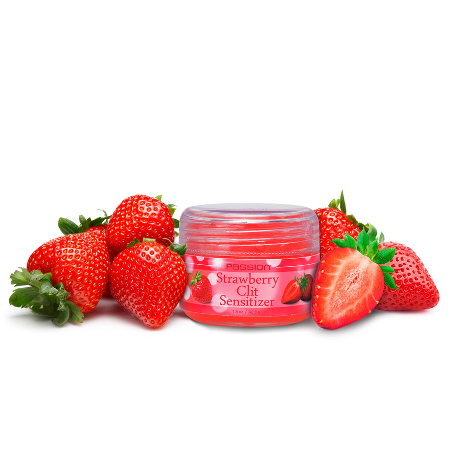 Passion Strawberry Clit Sensitizer - 1.5 oz - AF656 - UPC-848518030177