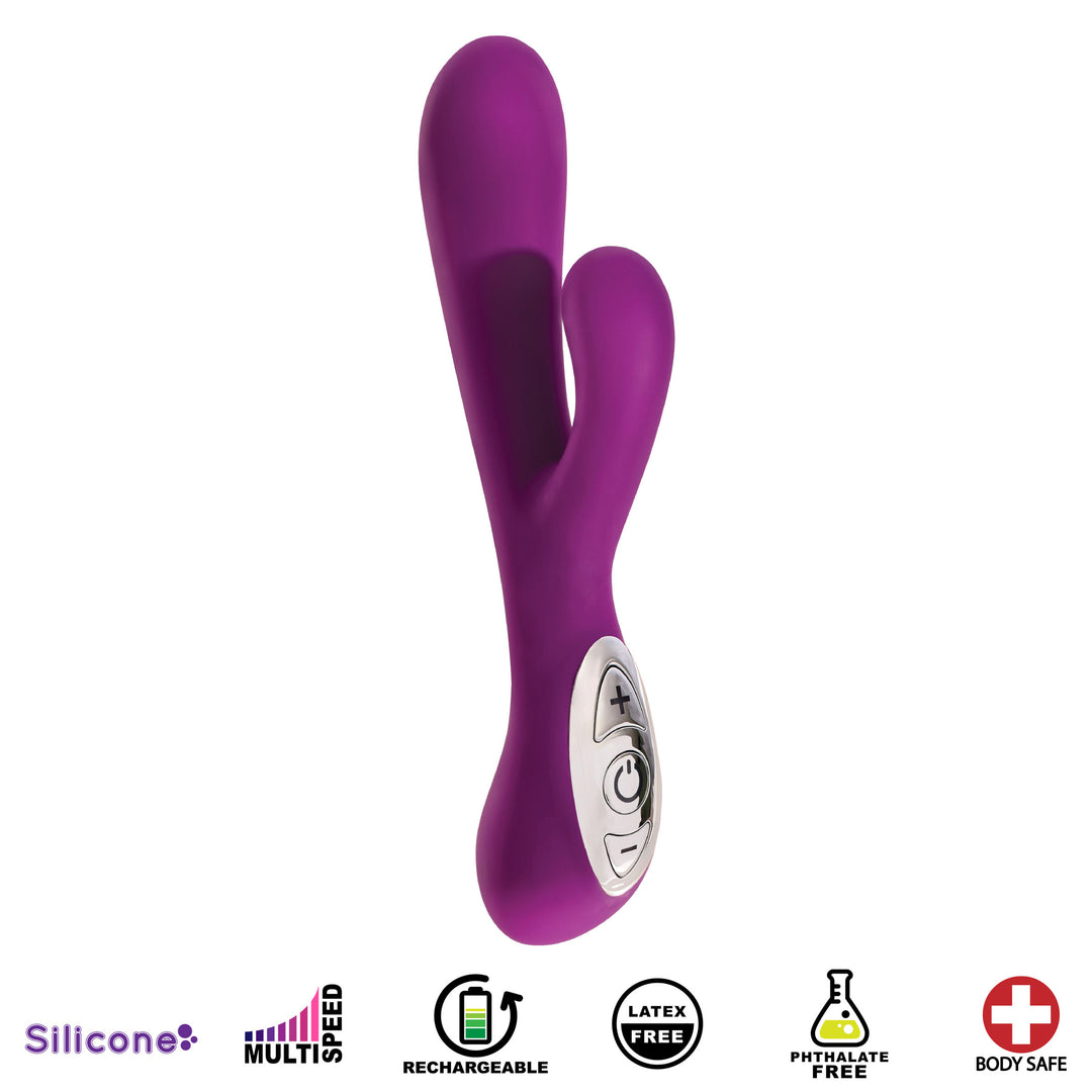 Debut Silicone Vibe - Royal Purple - AF728-Purple - UPC-643380985125