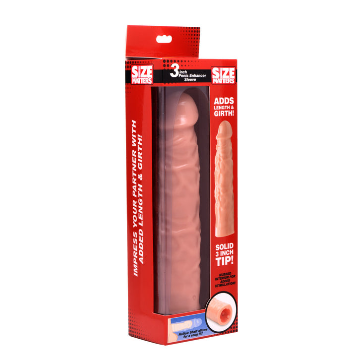 3 Inch Flesh Penis Enhancer Sleeve