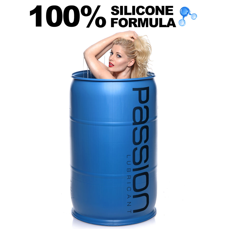 Passion 100 Percent Silicone Lubricant - 55 Gallon Drum - AF900 - UPC-848518031983
