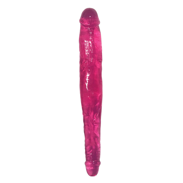 Lollicock Sweet Slim Stick Double Dildo - Pink - CN-14-0522-33 - UPC-653078939927