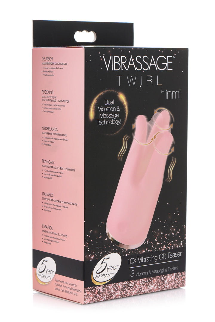 Vibrassage Twirl 10X Vibrating Clit Teaser