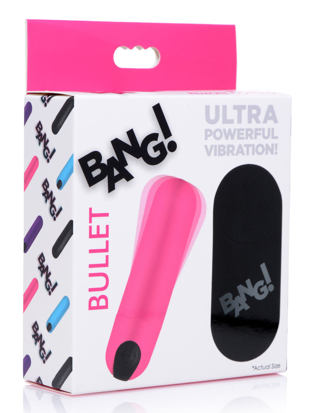 Vibrating Bullet with Remote Control - Pink