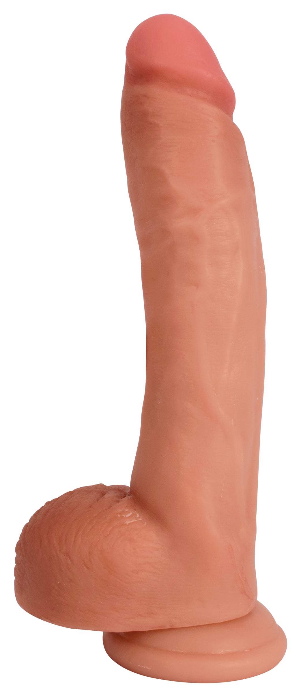 Jock Light Bareskin Dildo with Balls - 9 Inch - CN-09-0618-10 - UPC-653078941258