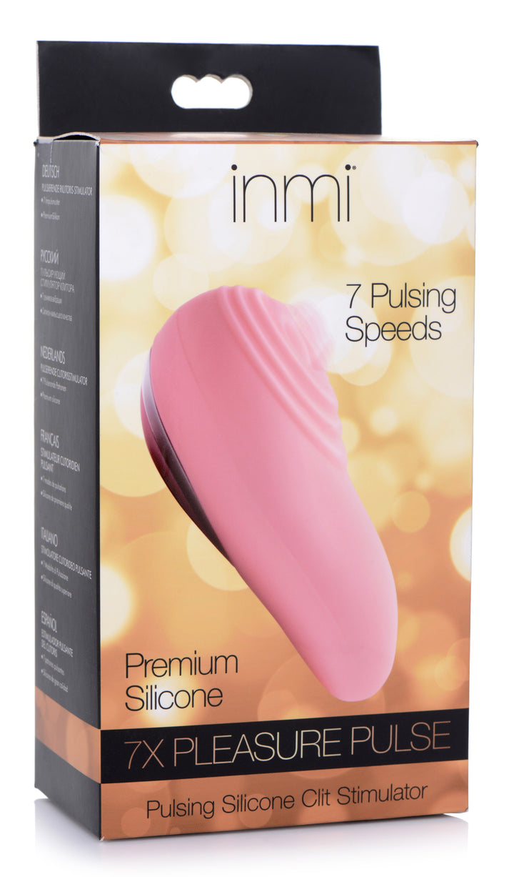 7X Pulsing Silicone Clit Stimualtor