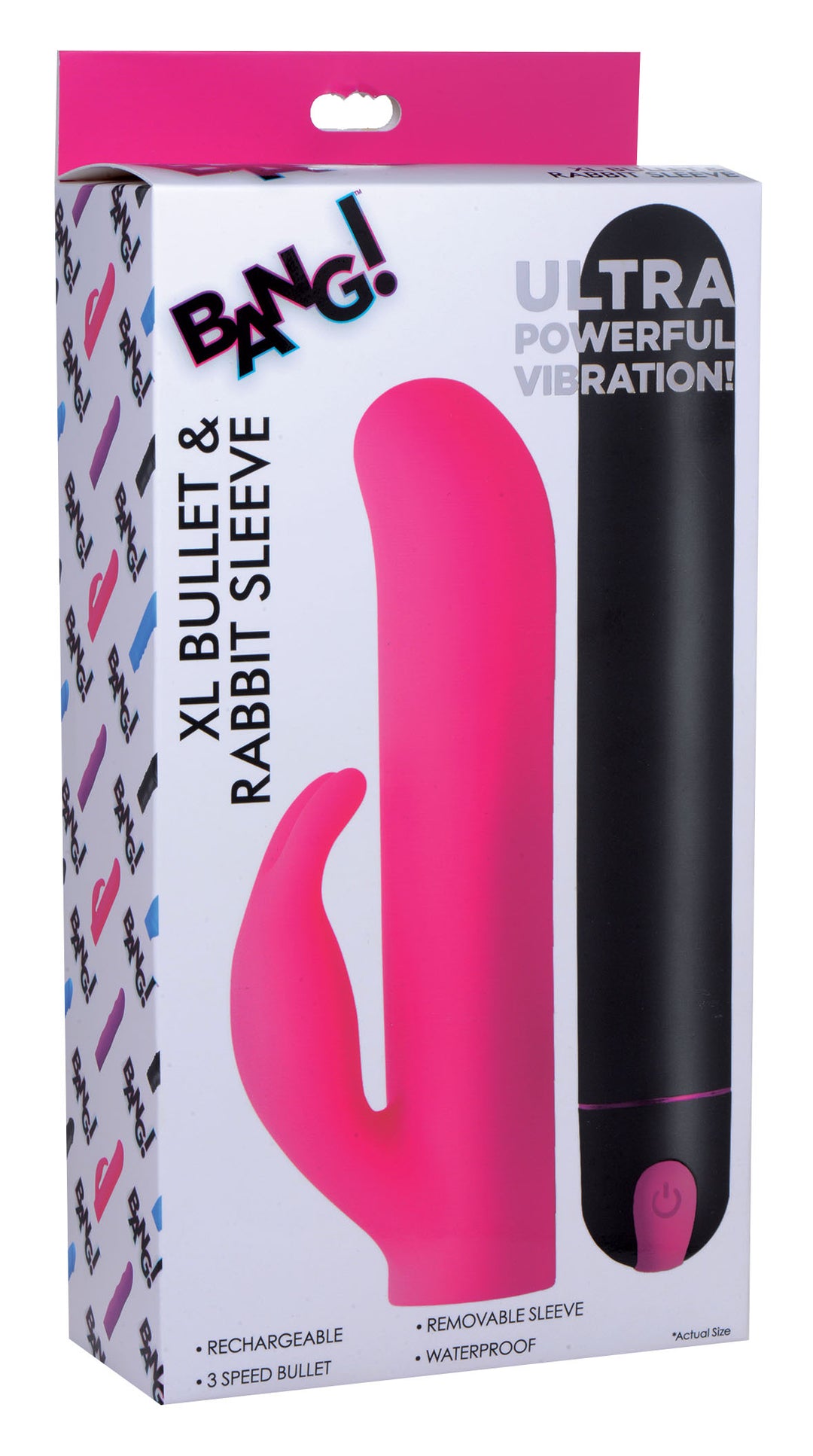 XL Silicone Bullet and Rabbit Sleeve