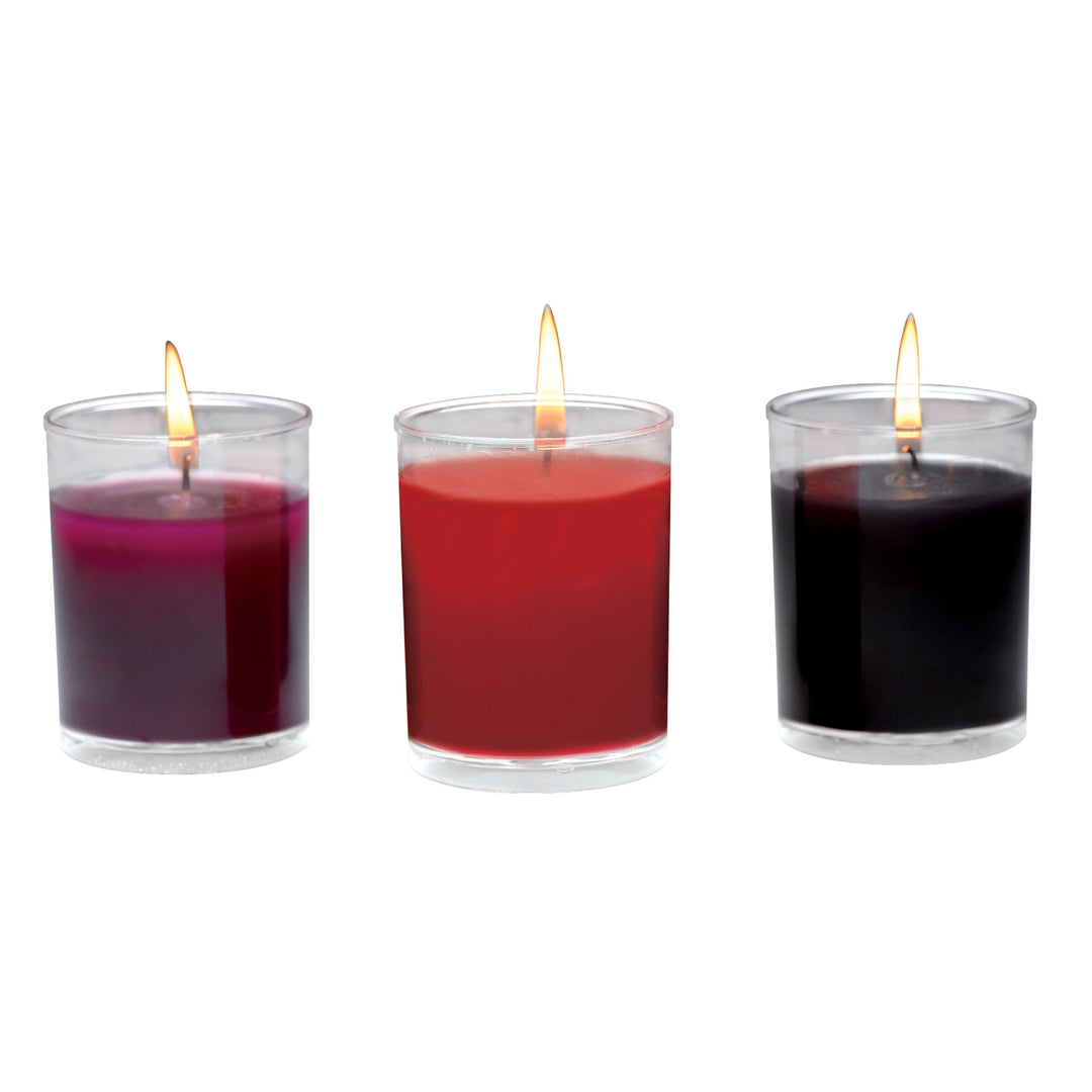 Flame Drippers Candle Set Designed for Wax Play - AG652 - UPC-848518042446