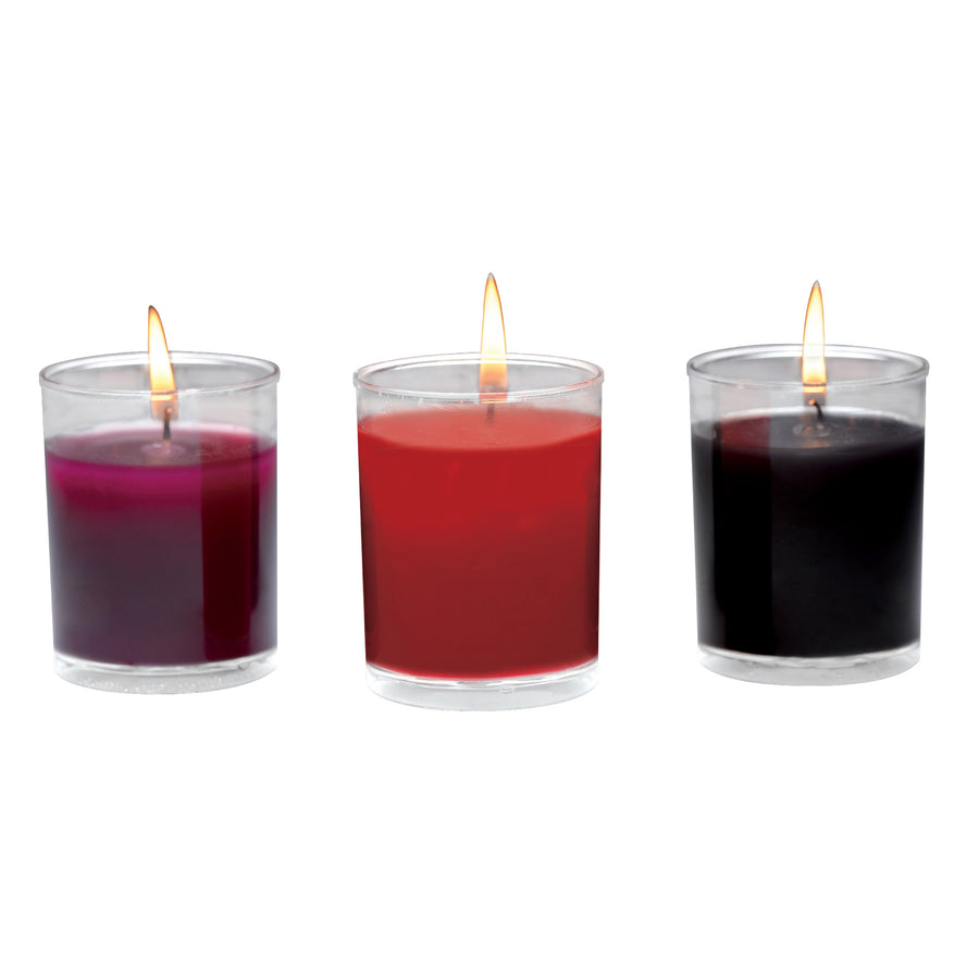 Flame Drippers Candle Set Designed for Wax Play - AG652 - UPC-848518042446