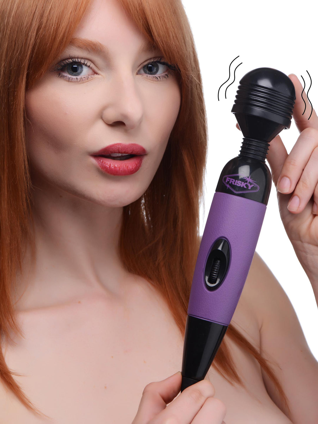 Playful Pleasure Multi-Speed Vibrating Wand - Purple - AG659-Purple - UPC-848518042583