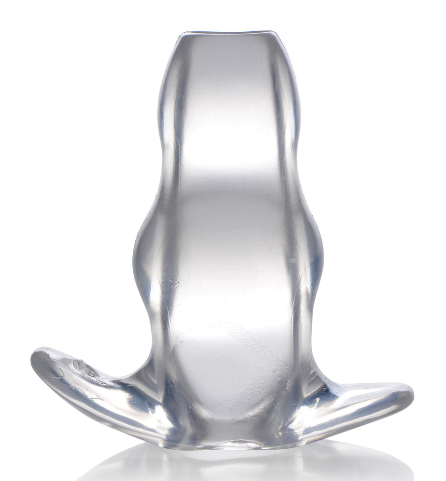 Clear View Hollow Anal Plug - Medium - AG732-Med - UPC-848518043702