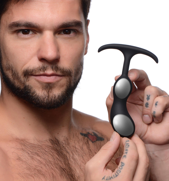 Premium Silicone Weighted Prostate Plug - Small - AG765-Small - UPC-848518044600